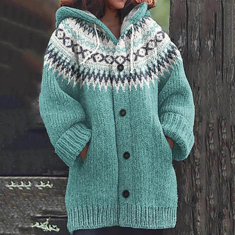 Marika™ | Gilet en laine tricotée