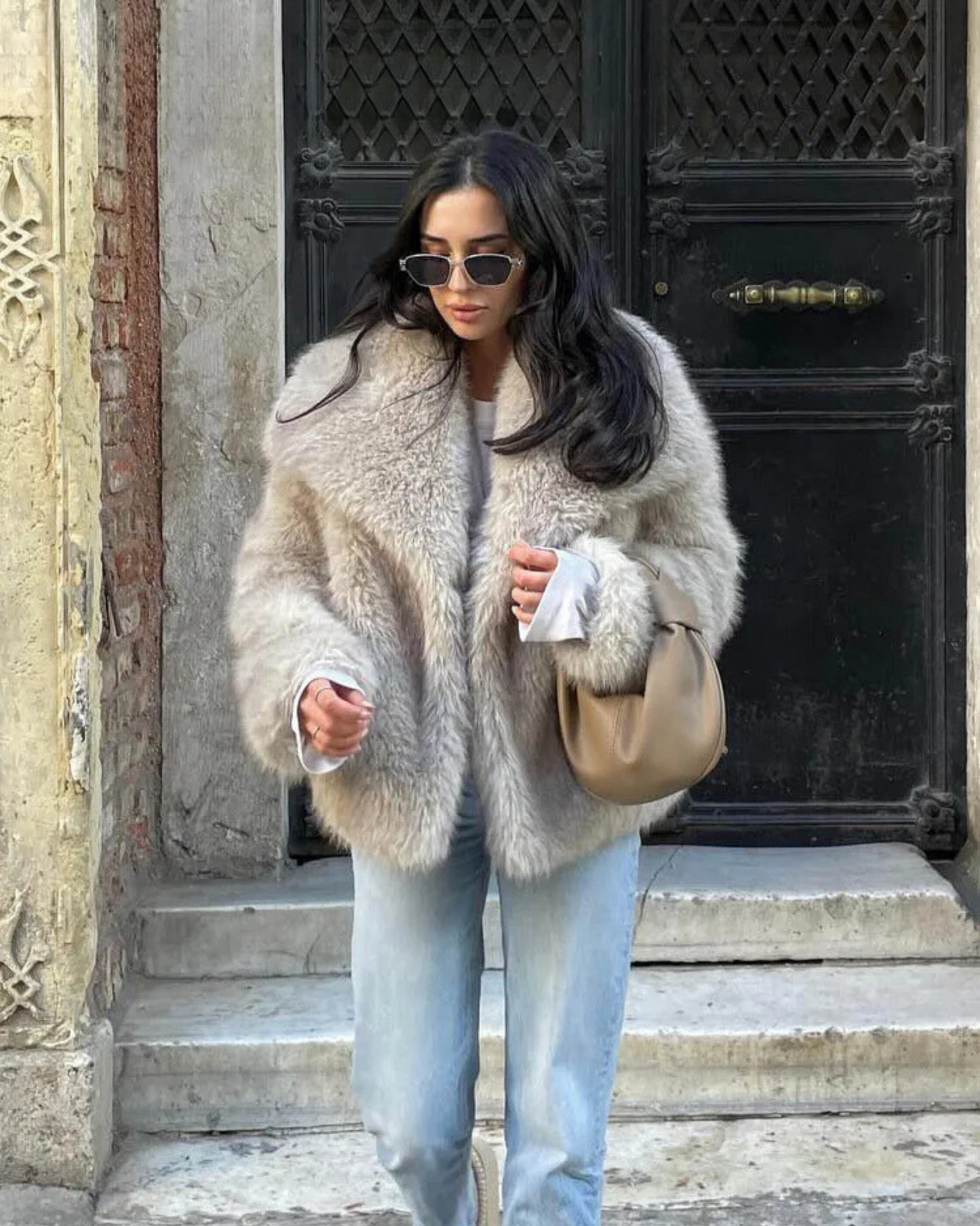 Dolce Paris - Veste Courte Fourrure