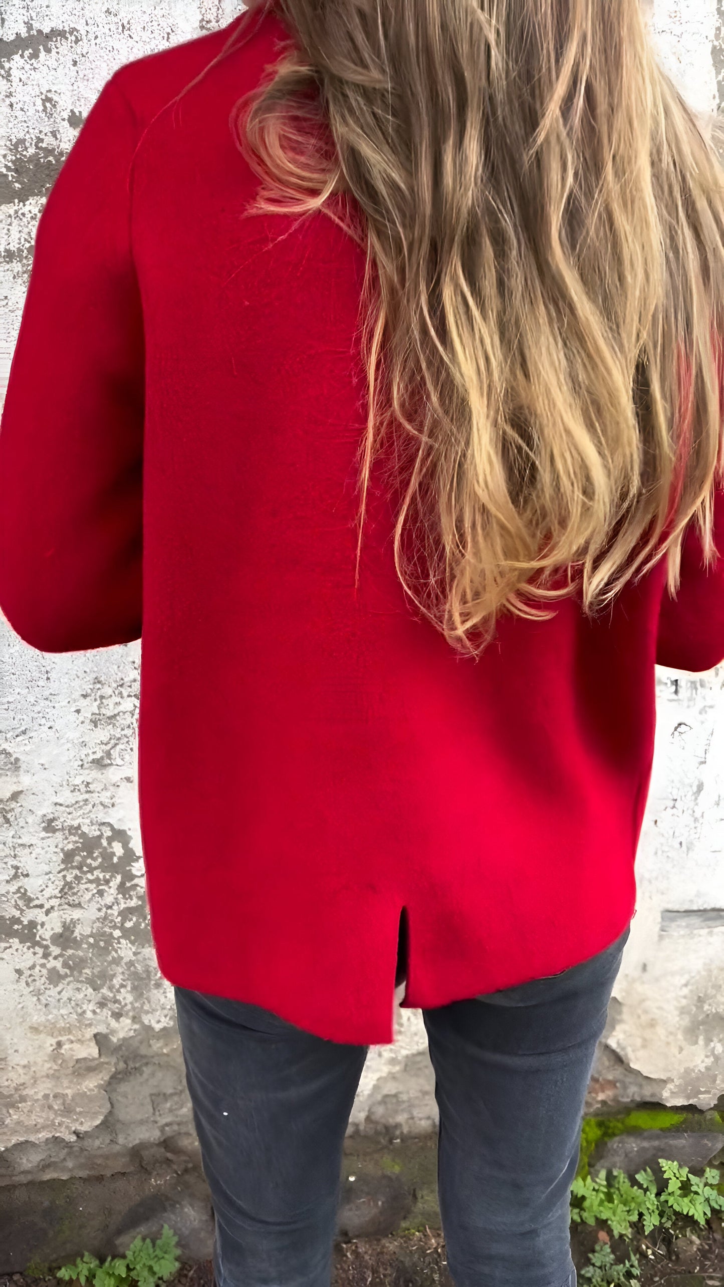 Sarah | Veste à fermeture éclair avec col stylé
