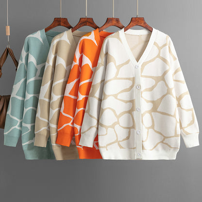 Dolce Paris - Pull en tricot Jacquard
