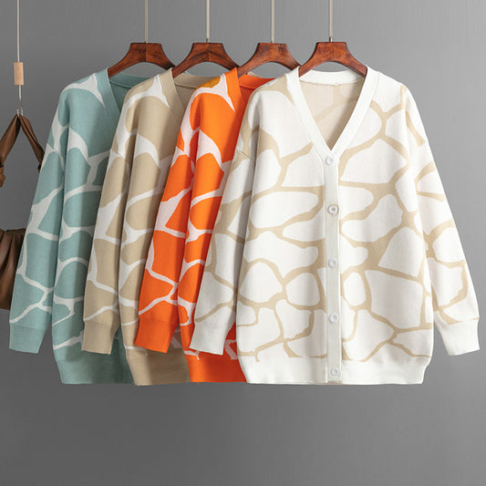 Dolce Paris - Pull en tricot Jacquard
