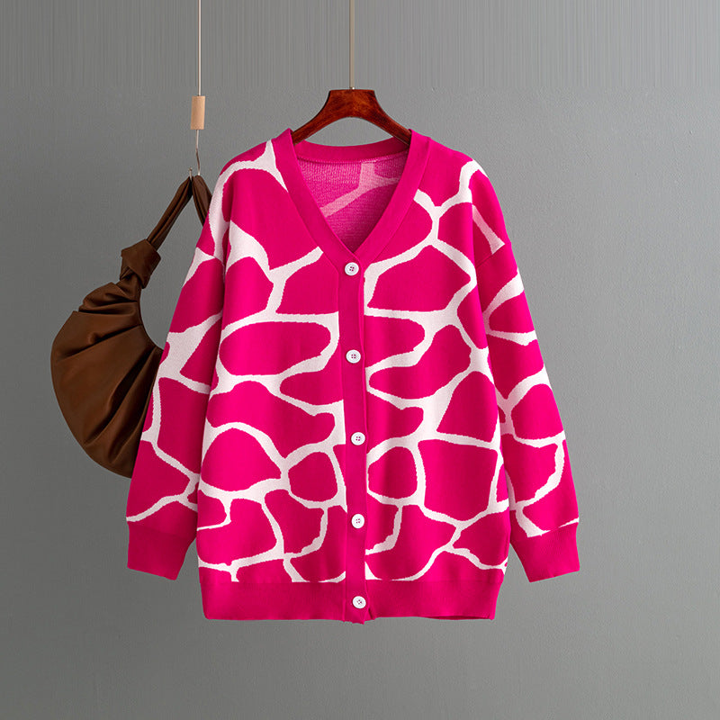 Dolce Paris - Pull en tricot Jacquard