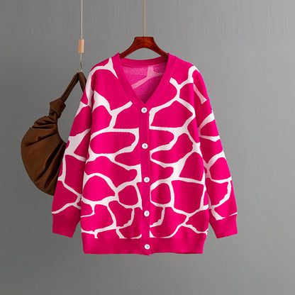 Dolce Paris - Pull en tricot Jacquard
