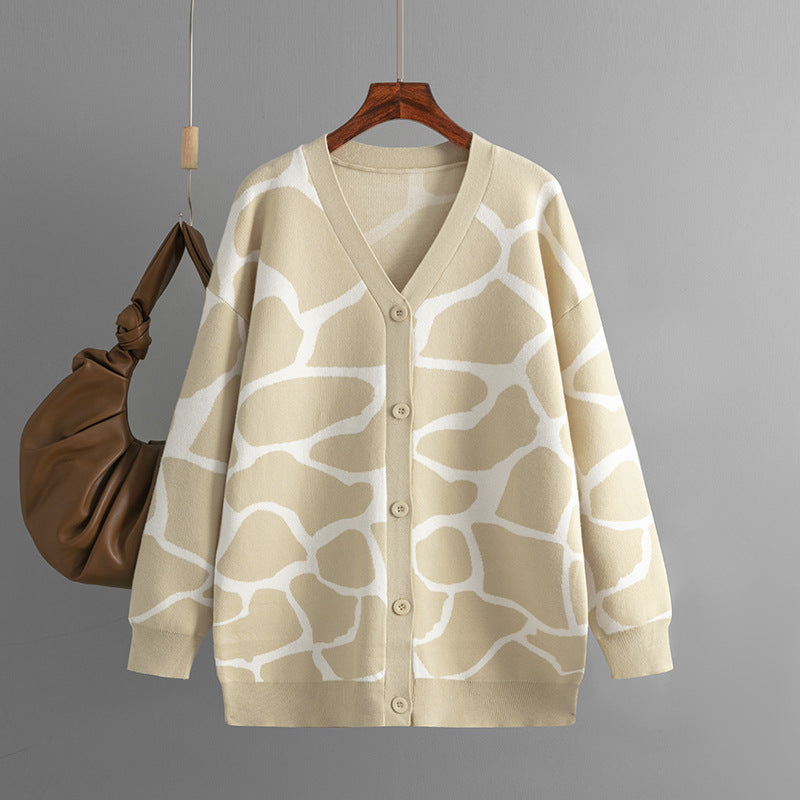Dolce Paris - Pull en tricot Jacquard