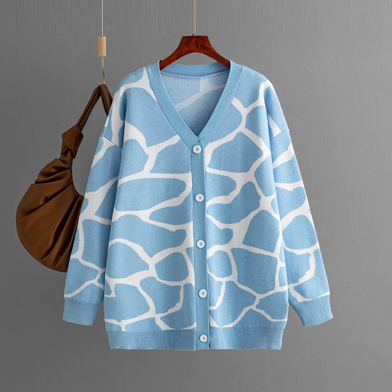 Dolce Paris - Pull en tricot Jacquard