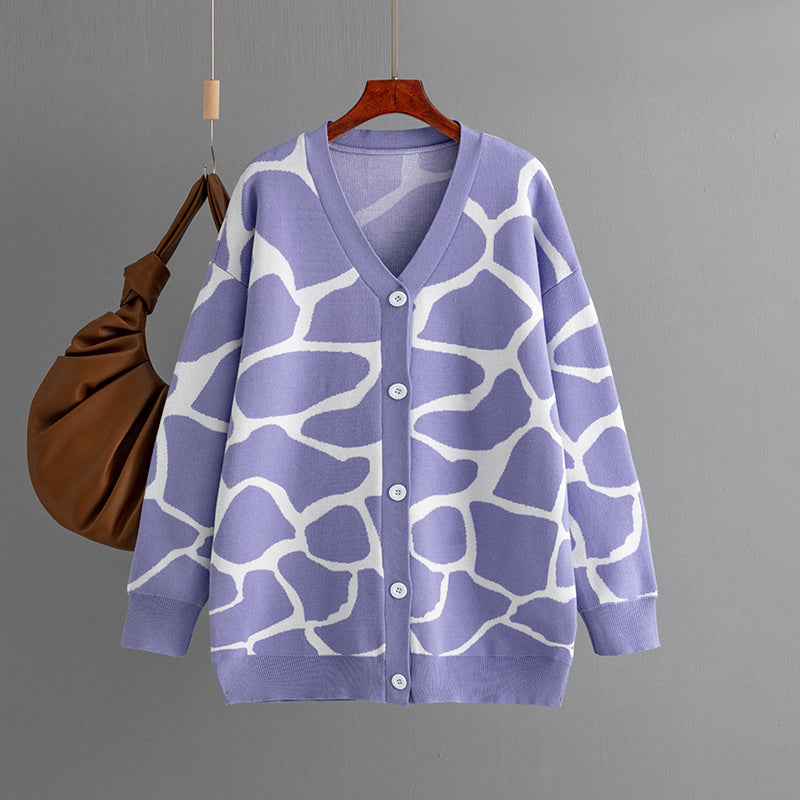 Dolce Paris - Pull en tricot Jacquard
