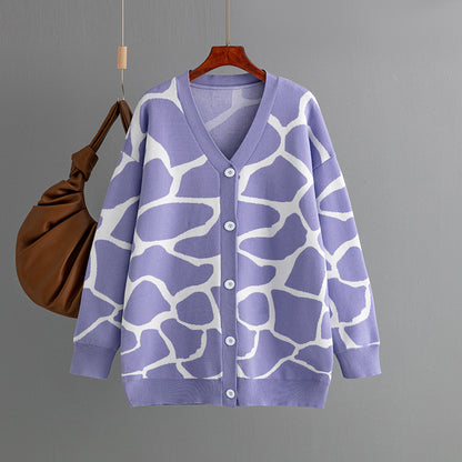Dolce Paris - Pull en tricot Jacquard