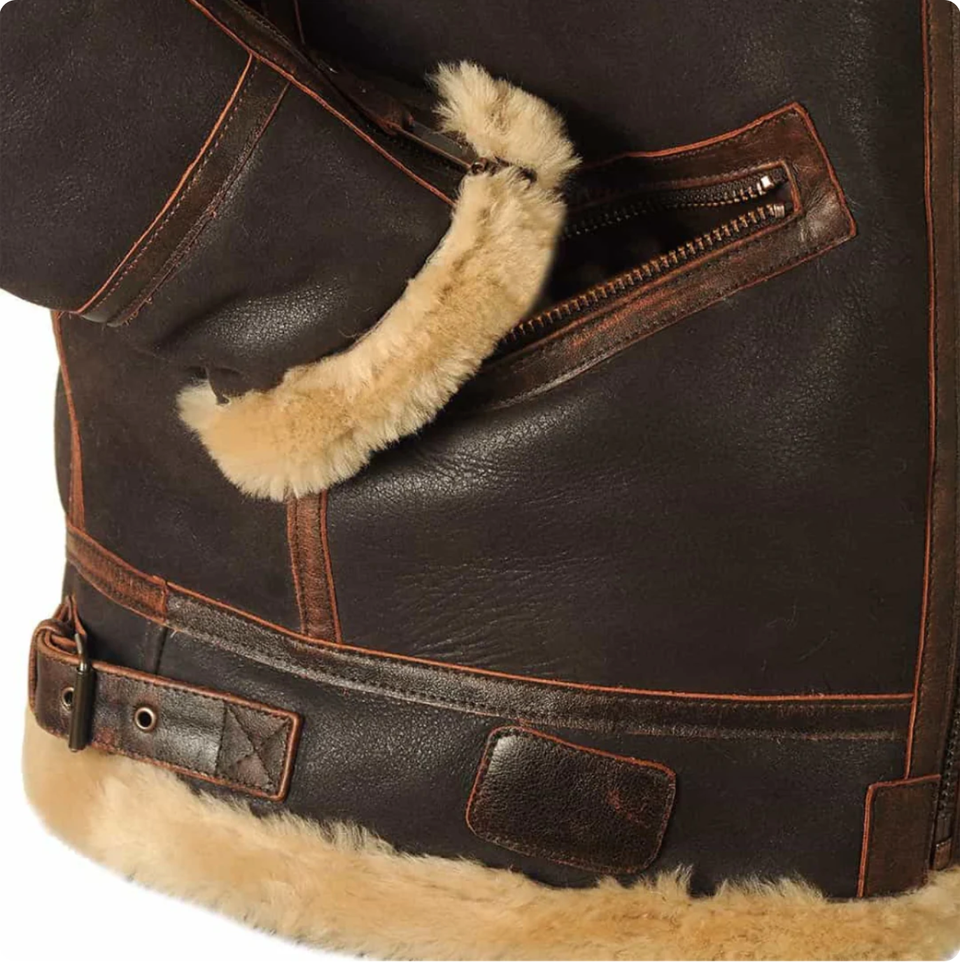 Dolce Paris | Capitano Veste en cuir